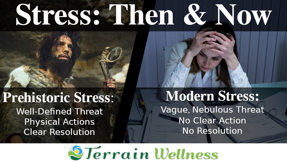 Historic versus modern stress
